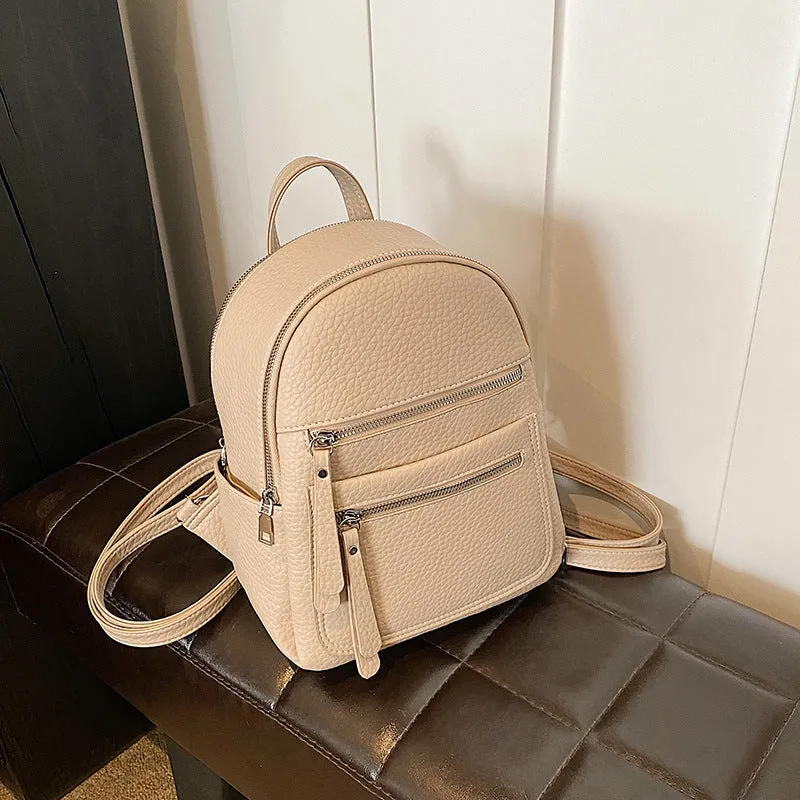 Women's Female Korean Chic Unique Commuter Backpacks