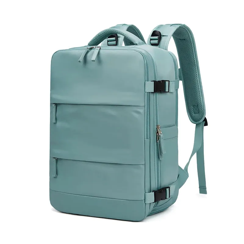 Women's Laptop Backpack with USB Charging - 15.6 Inch