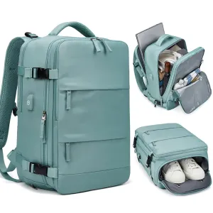 Women's Laptop Backpack with USB Charging - 15.6 Inch