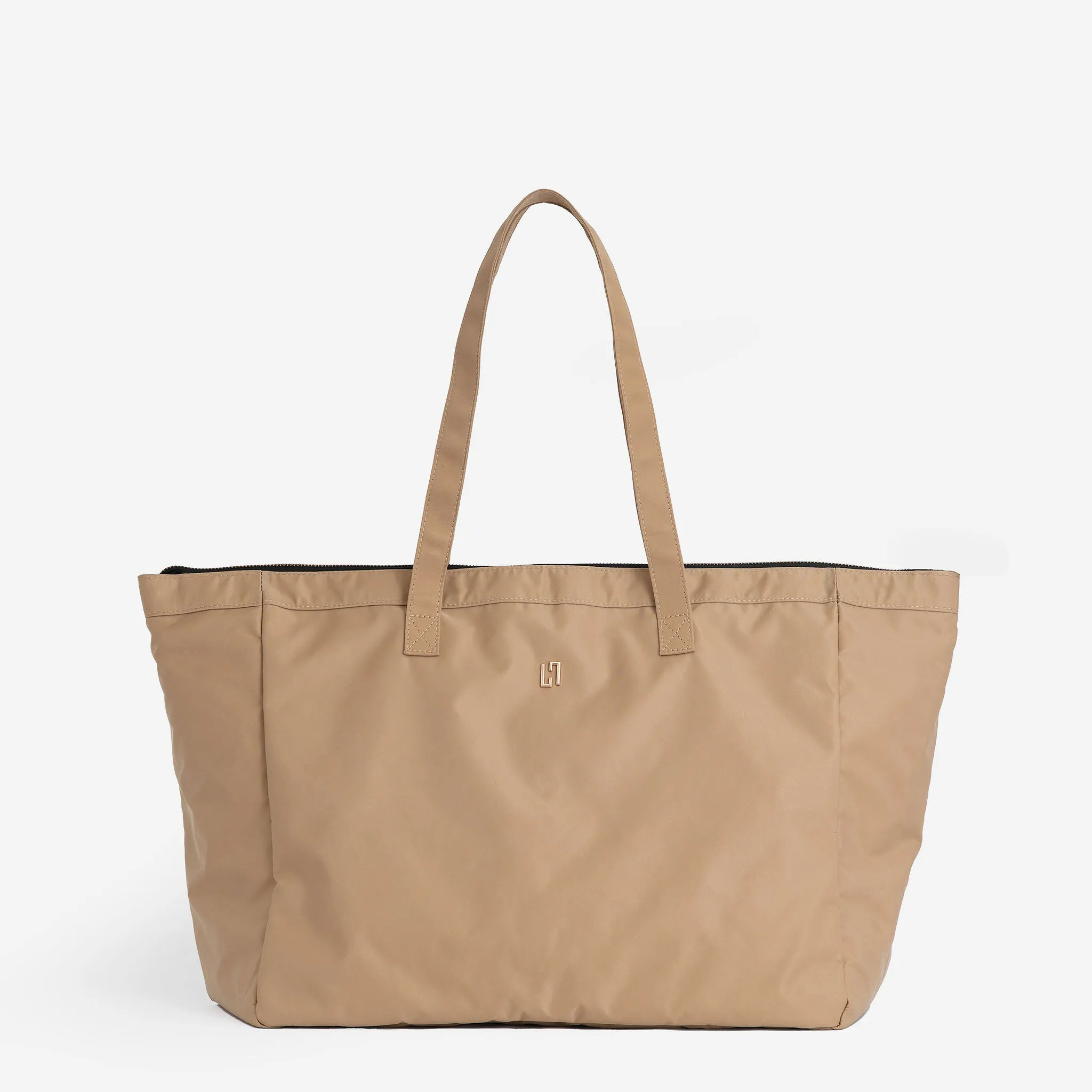 Woollahra Reversible Gym Bag - Black/Sand