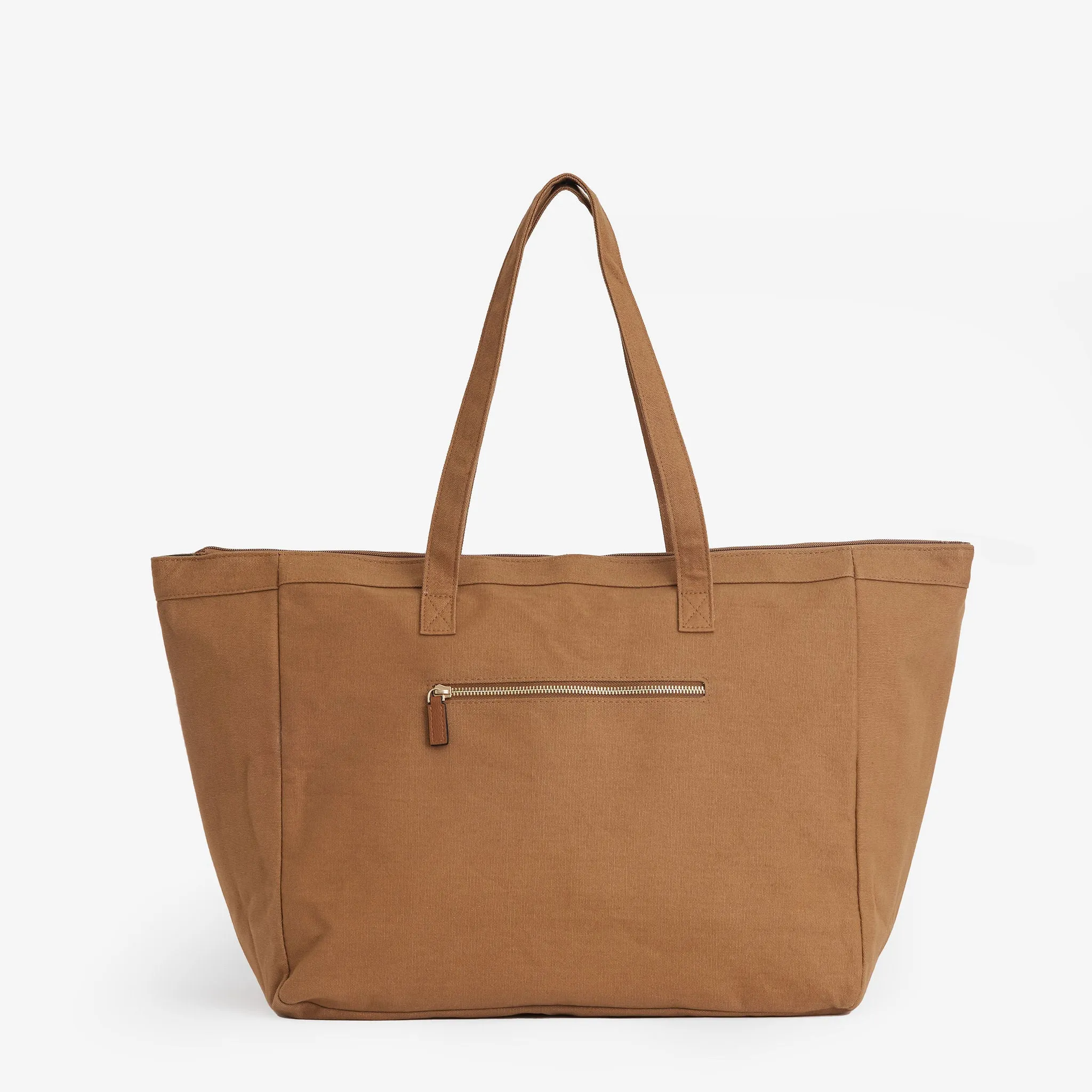 Woollahra Reversible Gym Bag - Khaki/Tan