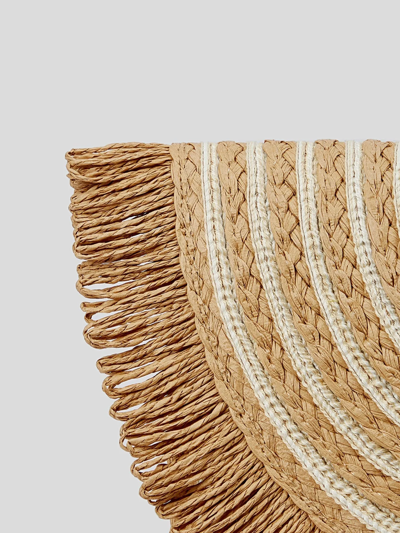 Woven Teen Vector Clutch Bag