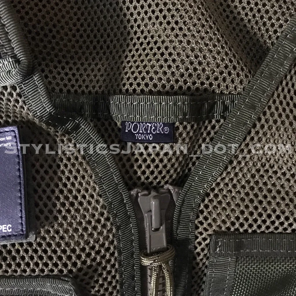WTaps x Porter Vintage Readypack PARA D.E.L.T.A. Vest Olive L
