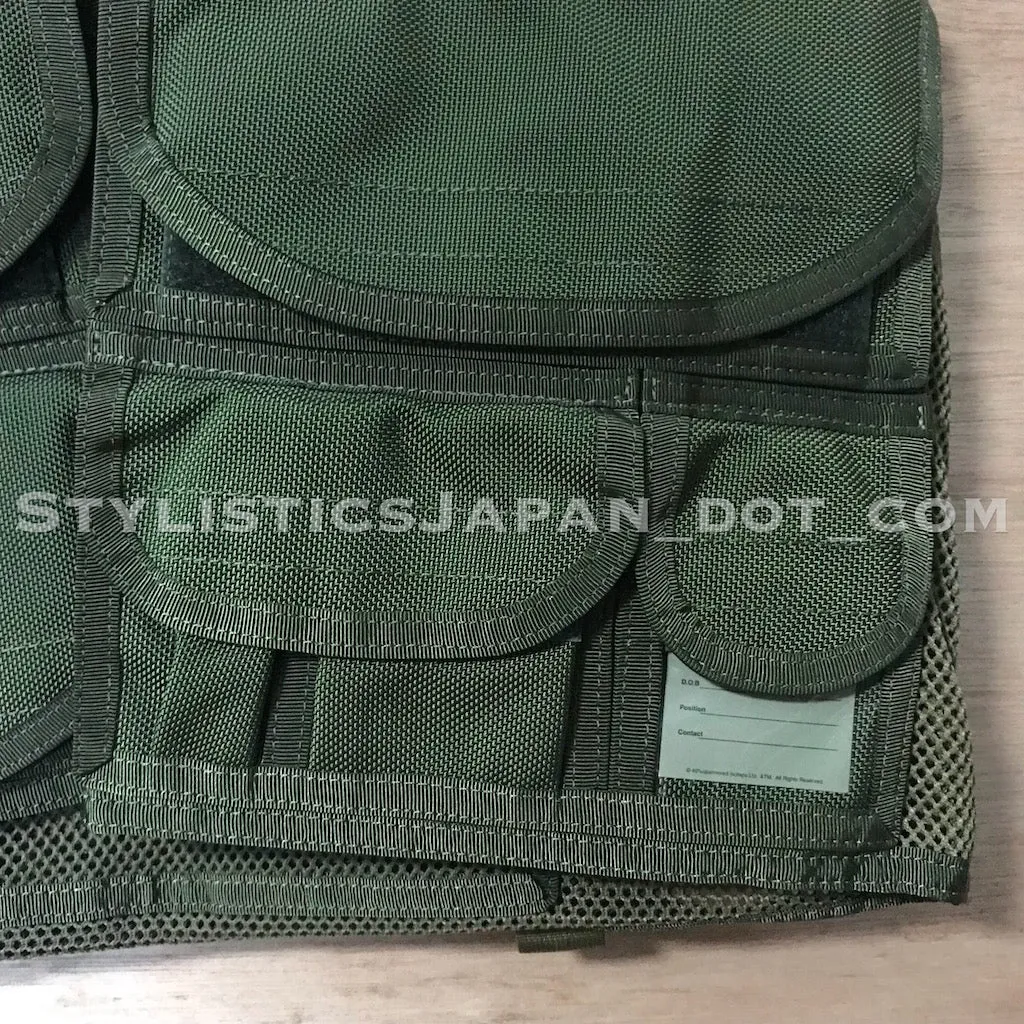 WTaps x Porter Vintage Readypack PARA D.E.L.T.A. Vest Olive L