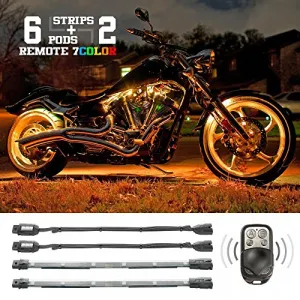 XK GLOW 8PC 7 COLOR REMOTE
