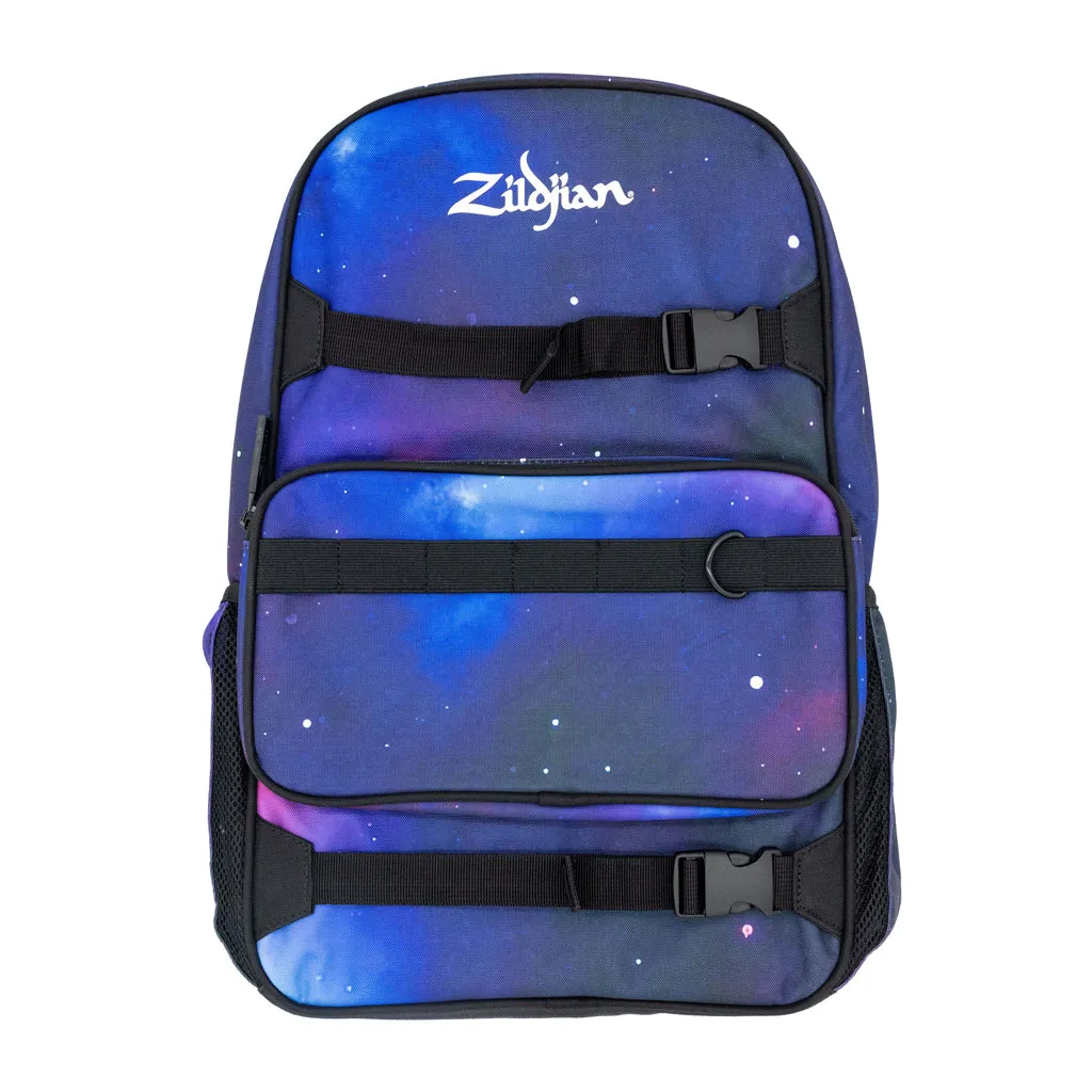 Zildjian Student Backpack w/Detachable Stick Bag - Purple Galaxy