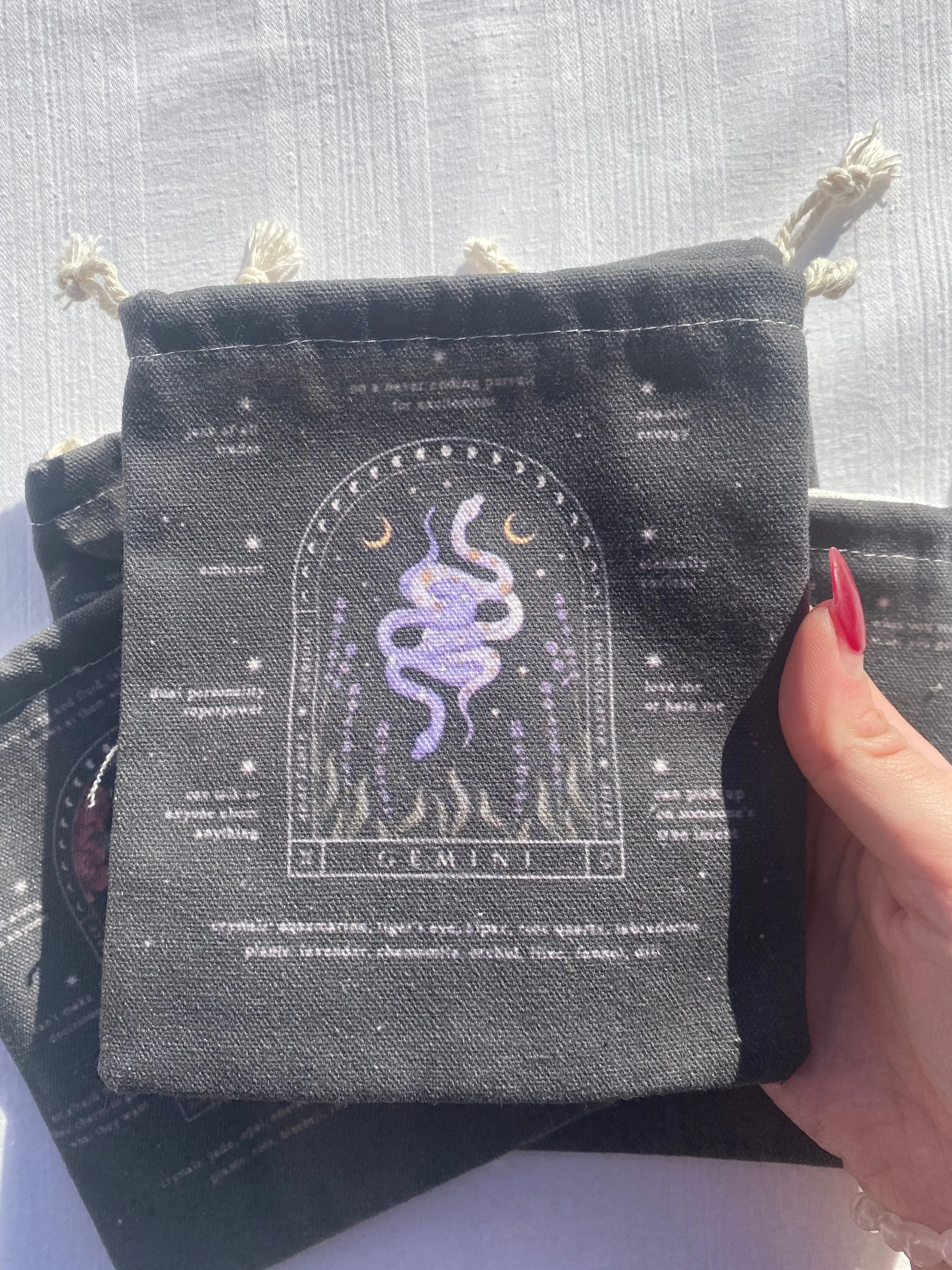Zodiac Tarot Bags