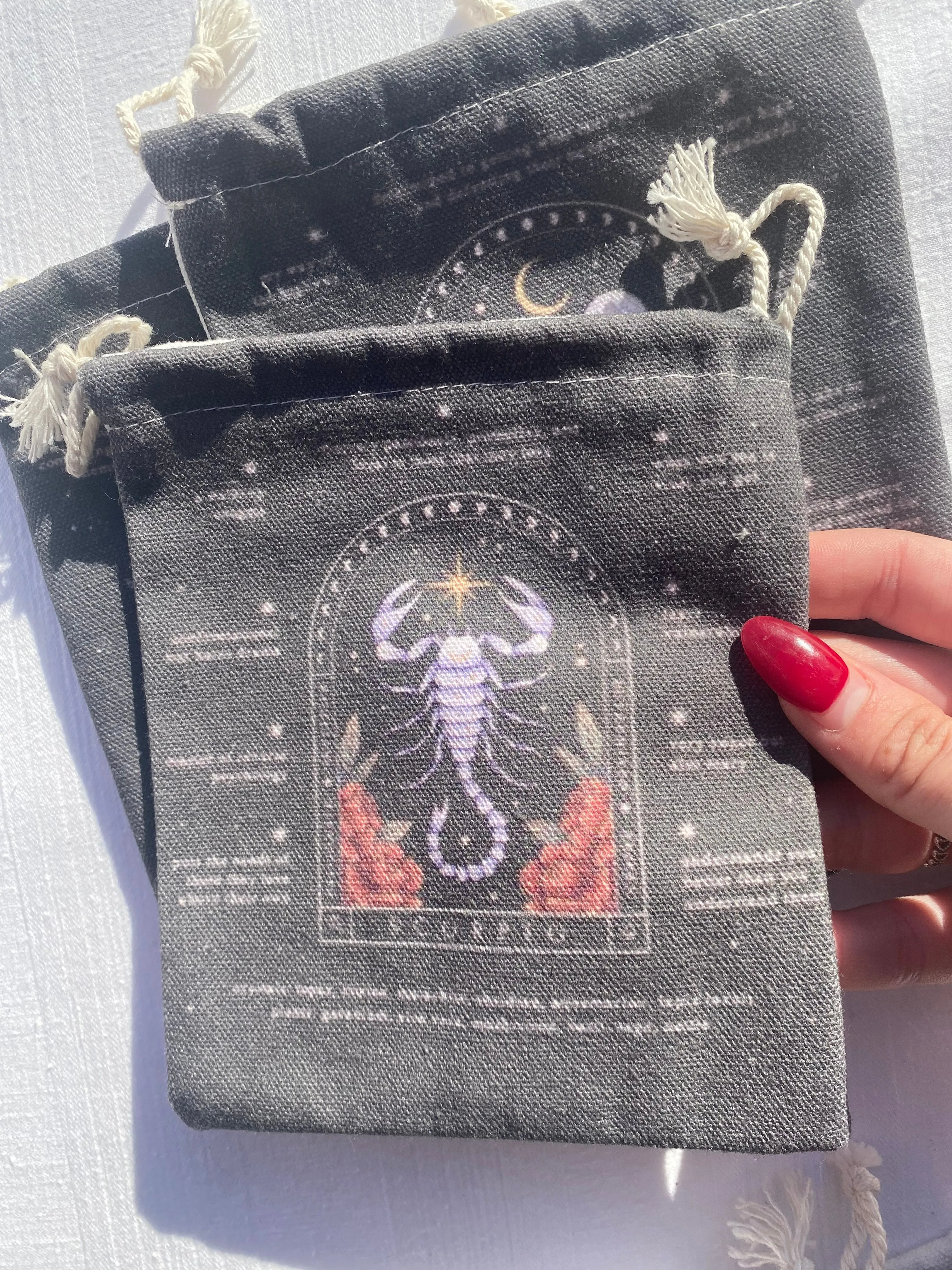 Zodiac Tarot Bags